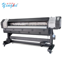 Imprimante à sublimation éco-solvant XP600 de haute qualité 1.8m encre vinyle numérique grand format YINGHE toile Flex bannière Machine nouveau