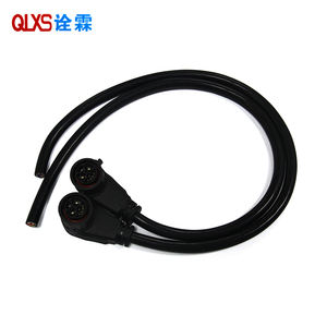 Fuente de fábrica, redondo, resistente al agua, Cable de 2 + 6 pines, enchufe macho a enchufe hembra para nueva batería de energía, arnés de cableado de fuente de alimentación - Product Image 1