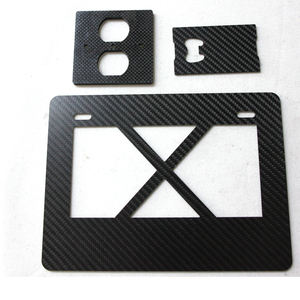 Özel 3K Mat/Parlak Karbon <span class=keywords><strong>Fiber</strong></span> Levha CNC İmalatı Çiziminize Göre - Product Image 5