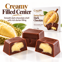 Bouchées de chocolat probiotiques sans sucre OEM pour un soutien nutritionnel quotidien