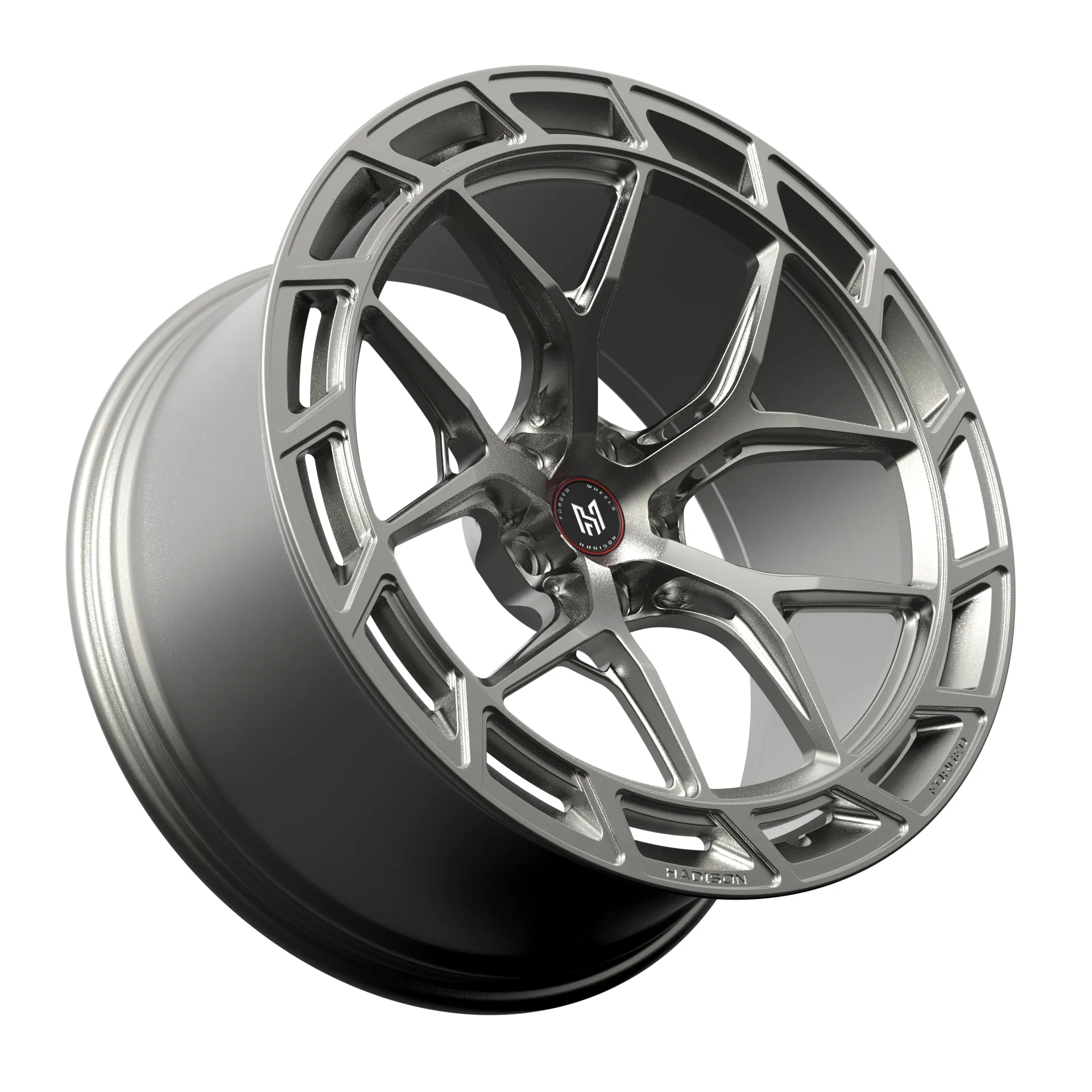 Hadison Hd1185 Nieuw Ontwerp Voor Vossen17 18 19 20 20 22 23 24 Een Pcd Db Et Custom Gesmede Lichtmetalen Velgen Concave 6061-t6 Super Licht