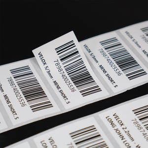 <span class=keywords><strong>Etiquetas</strong></span> Adhesivas con Código QR y Código de Barras Personalizadas, Impresión de Logotipo Personalizado de Alta Calidad, Resistentes al Agua, <span class=keywords><strong>para</strong></span> Logística de Inventario Minorista - Product Image 4