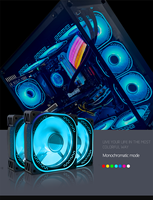 Nouveau design 2025 – Ventilateur RGB 120 mm OEM pour boîtier PC ATX, ventilateurs et refroidissement colorés pour ordinateur, ventilateur ARGB 12 V pour refroidisseur de processeur de jeu