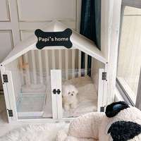 Cages et Niches pour Animaux de Compagnie – Maison de Luxe en Bois pour Chien avec Toit – Lit pour Chien de Petite et Moyenne Taille – Utilisation Intérieure – Fournisseur OEM ODM en Gros