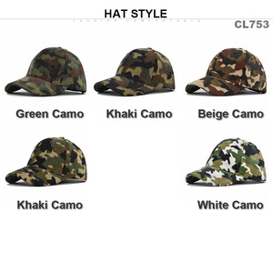 Gorras de Béisbol de Pana con Camuflaje de 6 Paneles, Calidad Mayorista, Personalizables, con Visera Precurvada, Modelo JFB2 - Product Image 2