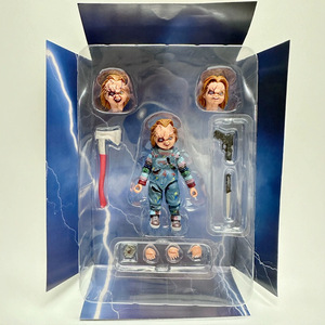 Loạt phim Neca Chucky khớp nối đầy đủ hình dáng hành động 5 inch sang trọng, một bộ sưu tập hợp thời trang phù hợp cho cả bé trai và bé gái. - Product Image 2