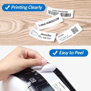 DK-1201 Compatible Thermal Shipping Address Labels Sticker Roll Replace For Brother DK-1201 Blank Self Adhesive Barcode Label