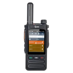TID TD-G758 на большие расстояния Android 3G 4G GSM WCDMA Push to Talk PTT RadioTelsiz рация с SIM-картой