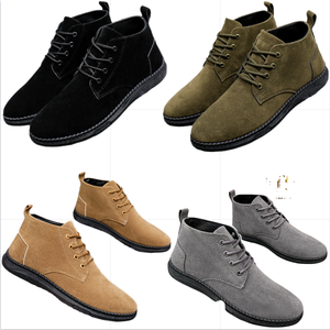 Bottes de randonnée antidérapantes à lacets UP5018r taille 45 pour hommes, chaussures montantes à col haut pour l'automne, baskets montantes grandes tailles pour la vente en gros - Product Image 1