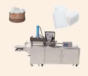 Proveedor de fábrica, nueva marca 2024, máquina formadora de pastel de sésamo negro para máquina para hacer azúcar en cubo con un rendimiento confiable