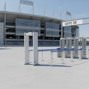 조절 가능한 감도와 견고한 디자인을 갖춘 SST 보안 게이트 및 금속 탐지기 (6/18/33 구역 선택 가능) - Product Image 2