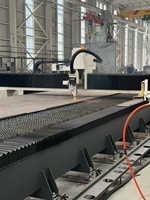 Meja Las Fleksibel 3D D28 D16 Pelat Permukaan Besi Cor Modular untuk Pengelasan Robot dan Fabrikasi Otomatis