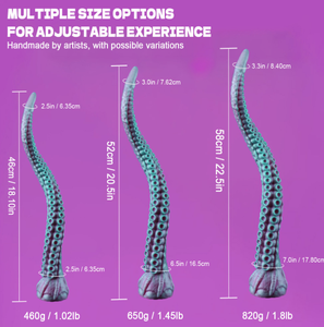 Dildo Lungo Plug Anale Stimolazione Anale del Culo Giocattolo Sessuale a Tentacolo Dildo Morbido Mostro Plug Anale per Donna Massaggio Vaginale Giocattolo Sessuale - Product Image 6