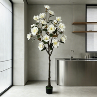Direkt vom Hersteller: Künstlicher Magnolienblütenbaum, Kunstblumen für Veranstaltungen, Hochzeiten, Diwali-Dekoration, Geburtstagsgeschenk