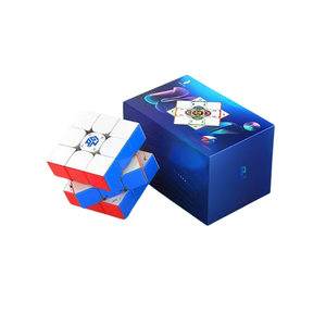 Nuevo cubo inteligente <span class=keywords><strong>Gan</strong></span> 12ui 3x3x3, cubo magnético de giro rápido, juguete de rompecabezas específico de competición de nanotecnología UV - Product Image 1