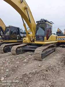 Excavatrice sur chenilles Komatsu PC360 jaune, hydraulique, de type chenillé, 60 tonnes, équipée d'un attache rapide - Product Image 3