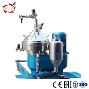 Separate Centrifuge 3 Phase Disc Stack Machine Oil Water Centrifuge For Vegetable Oil Water Separation