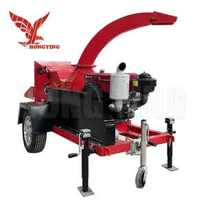 Mobile Stump Crushing Machine Wood Tree Root Shredder For Sale