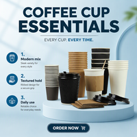 Gobelet en papier à paroi simple, imprimé avec logo, recyclable, écologique, jetable, vente en gros OEM pour le café