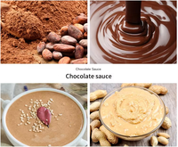 Broyeur à noix et à chocolat, moulin à pierre, équipement de broyage de pâte de sésame, fabrication de beurre de cacahuètes, garantie de 5 ans, usine de fabrication d'aliments en collation