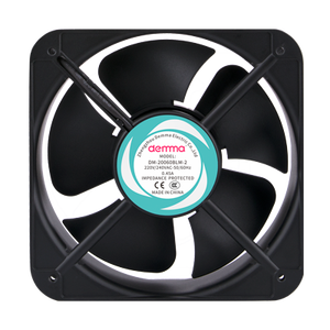 Ventilador de Flujo Axial de Alta Calidad <span class=keywords><strong>Dema</strong></span> Manufacturing DM-20060, Ventilador de Refrigeración de Aire de CA/CC y Ventilador de Extracción Industrial - Product Image 1