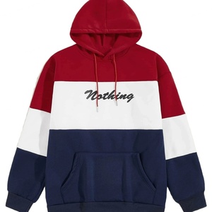 เสื้อฮู้ดดี้แฟชั่นฤดูร้อนปี 2020 สำหรับผู้ชาย ผ้าฝ้ายเทอร์รี่ 100% ตัดเย็บอย่างดี มีเชือกผูก - Product Image 1