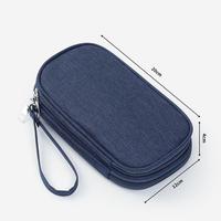 Sac de rangement numérique imperméable à double couche en Oxford, étui de protection antichoc pour appareils électroniques, sac de transport pour câbles, chargeurs et alimentations