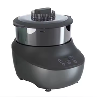 Mélangeur de nourriture électrique économe en énergie 150W 3L en acier inoxydable support de bol de mélange/structure de table contenu de pétrissage automatique