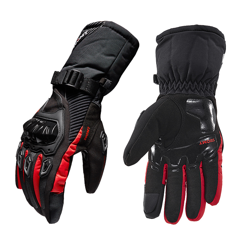 Slke водонепроницаемые теплые сапоги для верховой езды, мотоциклетные ботинки, сапоги для верховой езды, с защитой от капель беговые утолщенные Длинные Зимние перчатки для мужчин