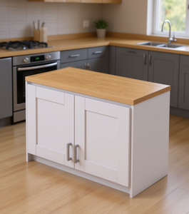 Mobile da Cucina Bianco Stile Shaker Sunique Sydney, Pannello in MDF, Design Moderno 30x18 Pollici - Product Image 2