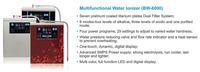 Ioniseur d'eau électrique BW 6000, 7 plaques, alcalin électrolytique, double filtration, lavage automatique, guidé par la voix, certifié CE, usage domestique