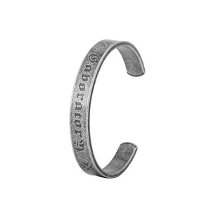 Brazalete de Acero Inoxidable para Laboratorio, 2.5 mm de Grosor, Diseño con Letras, para Hombre y Mujer, Joyería - Product Image 5