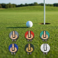 Marqueur de balle de golf amusant en métal en forme de doigt d'honneur, clip magnétique pour chapeau, design unique, léger, durable, multicolore, accessoires de golf, cadeau