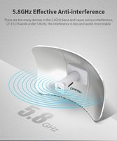 Pont CPE sans fil extérieur COMFAST 5 GHz 300 Mbps, point d'accès WiFi avec antenne, station de base point à point