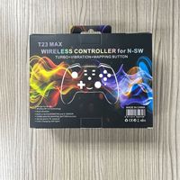Manette sans fil T23 MAX BT pour joueur Pro/Lite avec programmation Turbo Macro, vibration et fonction de réveil