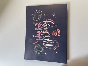 Kartu Ucapan <span class=keywords><strong>3D</strong></span> Pop Up Khusus, Kartu Ucapan Kertas Cetak Offset Kustom dengan Amplop, Kartu Ucapan Hadiah <span class=keywords><strong>3D</strong></span> Pop Up Kreatif Kustom - Product Image 2