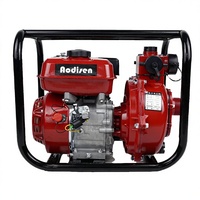 Pompe à eau à essence haute pression Aodisen HP20 1,5 et 2 pouces pour lutte contre l'incendie, 7 CV, double turbine centrifuge, personnalisable OEM 1
