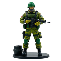 Garçons Filles Faire semblant de Jeux de Guerre Militaire Jouet Soldats Figurines pour Enfants de 3 ans et plus