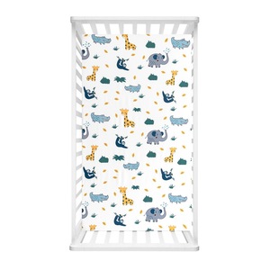 Premium Fabric Kids Baby <strong>Bedding</strong> <strong>Set</strong> Fitted <strong>Crib</strong> Sheet Custom - Product Image 4