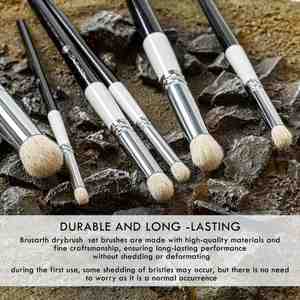2026 Luxury Acrylic <b>Paint</b> Brushes Set 6 Sizes Goat Hair Dry Brushes for Watercolor & Oil Painting Hobby Detail <b>Paint</b> Brush Model - Product Image 5