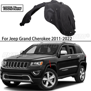 Protector de Salpicaduras Delantero y Trasero para Jeep Grand Cherokee 2011-2022, Revestimiento Insonorizado 55079293AL 55079292AG - Product Image 1