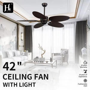 Ventilador de Techo Moderno de 52 Pulgadas con 5 Aspas, Luz LED, Motor de CC, para Decoración de Hogar, Oficina, Restaurante, Apartamento y Hotel - Product Image 3