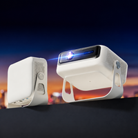 Projecteur laser triple RGB ODM OEM, Android 11, HDR 4K, haut-parleurs intégrés, version mondiale US, mise au point automatique intelligente, DLP, home cinéma