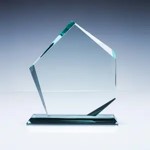 Commercial Decoration Custom Blank Crystal Trophy Glass Trophy