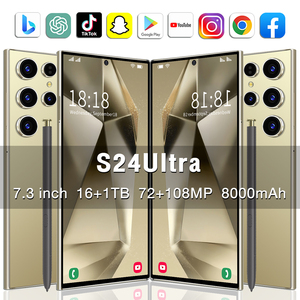 2025 mở khóa Dual Sim 5g điện thoại thông minh 7.3 inch S25 Ultra 16GB + 1TB Android 14.0 phiên bản cơ bản 4K LED hiển thị - Product Image 2