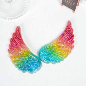 Vente en gros CrystalHola – Ailes en Sélénite Polie de Haute Qualité avec Impression Numérique, Tendance Mode, Décoration d'Intérieur, Cadeaux de Noël - Product Image 1