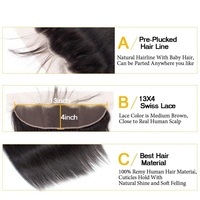 Lace Frontal HD 13x4 en cheveux humains brésiliens vierges ultra-lisses, avec effet de fusion, Super Double Drawn, cuticules entièrement alignées