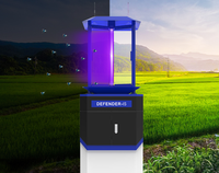 Pembasmi Serangga Pintar Bertenaga Surya YATUN IOT dengan Kamera HD, Unggah Gambar, Penghitung Hama Otomatis untuk Rumah Kaca Bunga, Stroberi, dan Blueberry