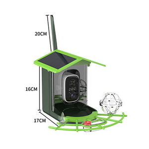 Mangeoire intelligente de 3,2 L à l'épreuve des écureuils avec détection automatique de mouvement Caméra extérieure d'observation des oiseaux sans fil WiFi - Product Image 6