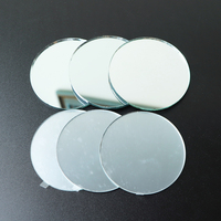 Chine artisanat rond petit mini miroirs en aluminium ultra minces pièces de différentes tailles pour robe